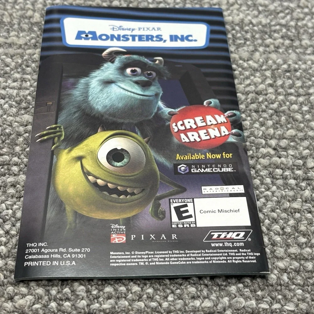 Finding Nemo Nintendo GameCube Game Rated E Exc‎ Cond Tested Works